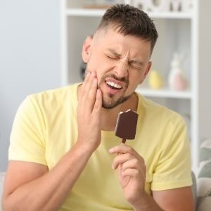 Guy Eating Ice Cream Jpg